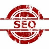 SEO red stamp