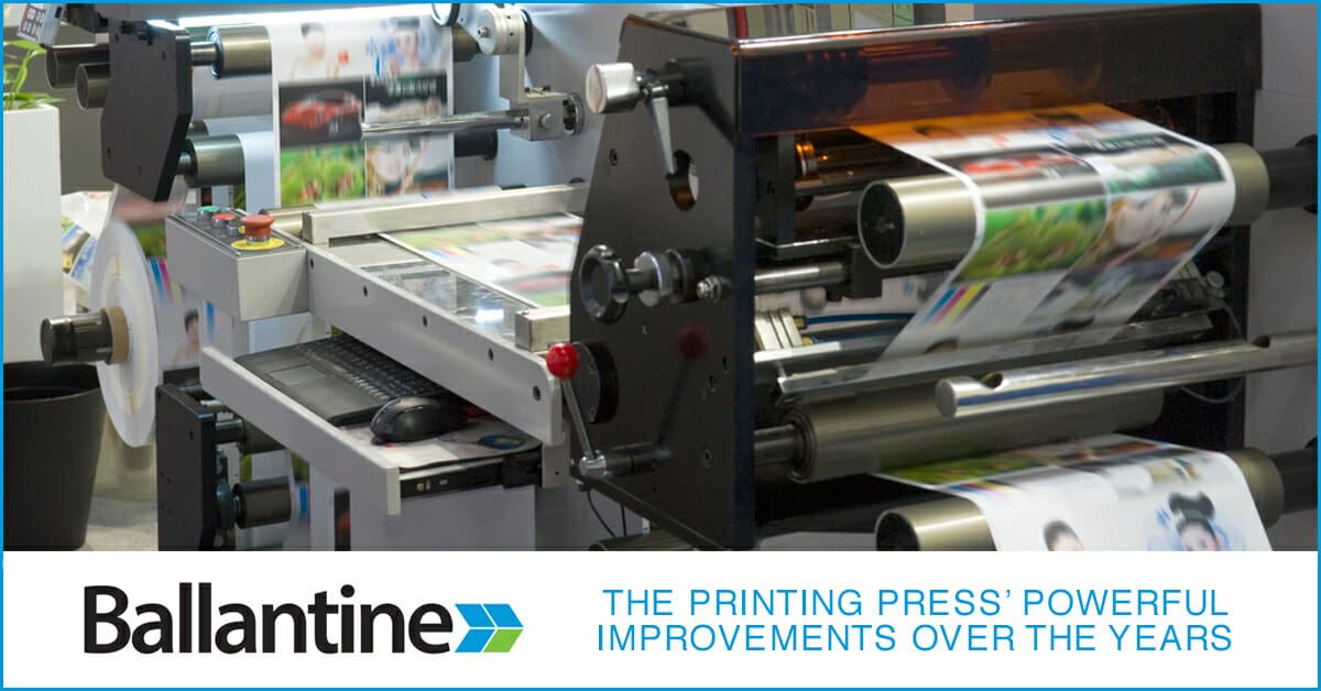 Printing Press' Powerful Improvements Over The Years [Infographic]